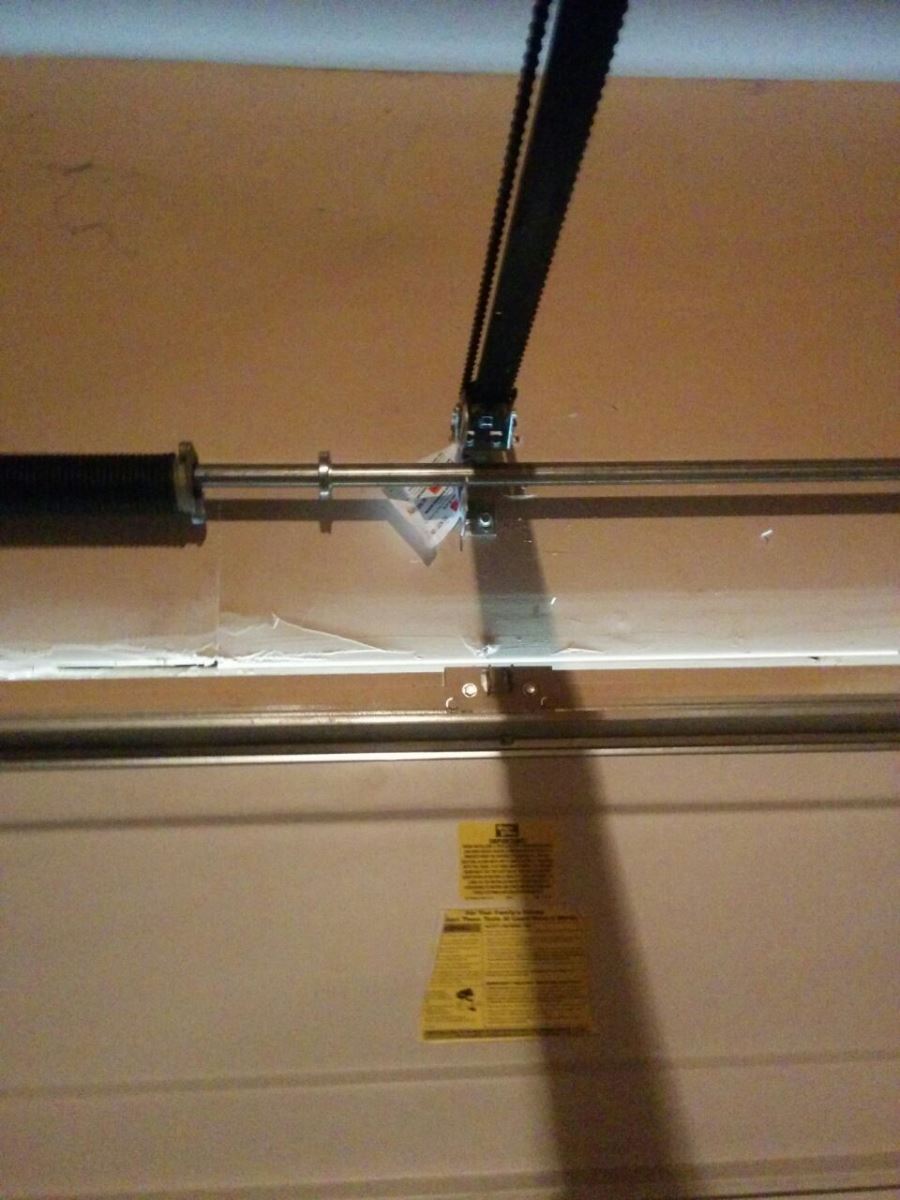 Top Torsion spring garage door Fails
